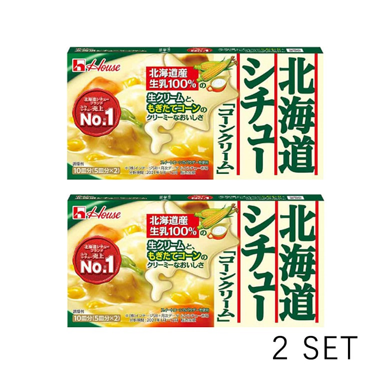HOUSE 北海道冬日焖菜 炖菜 煨菜 新鲜玉米奶油口味 10碟份入 180g*