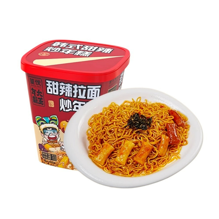 荃优 甜辣拉面炒年糕