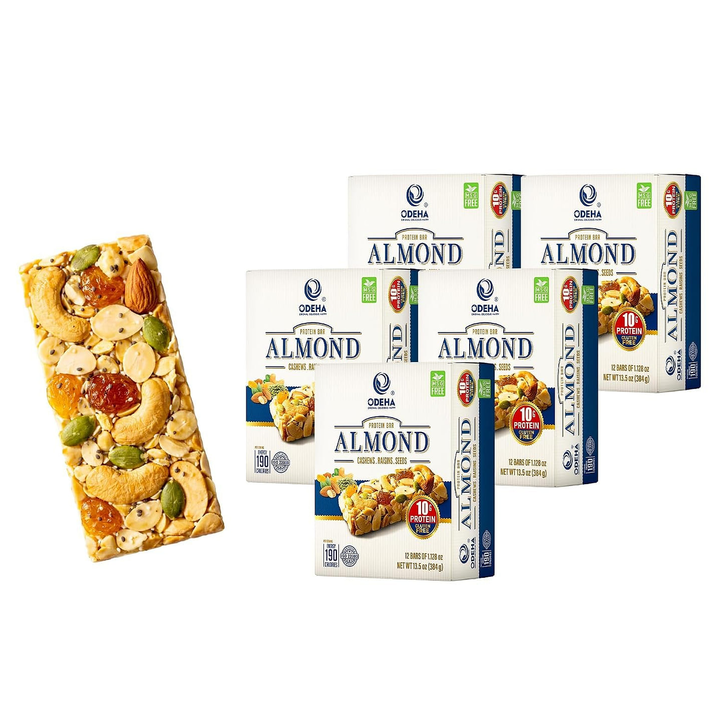 Odeha Almond Protein Bar – 60 Bar 384 g