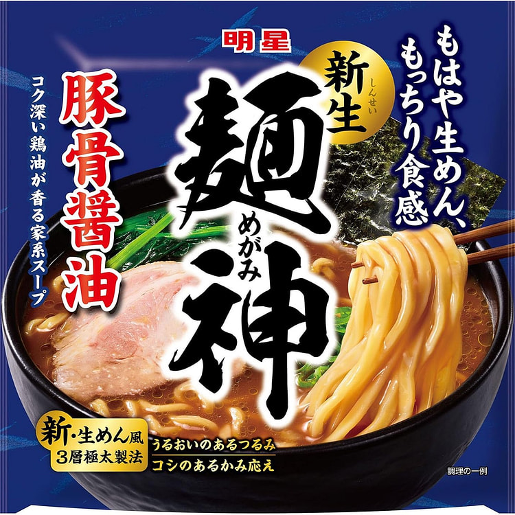 MEGAMI 酱油拉面 日式明星拉面 112g