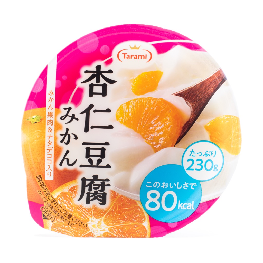Tarami Annin Tofu Jelly Dessert, Tangerine Weee!