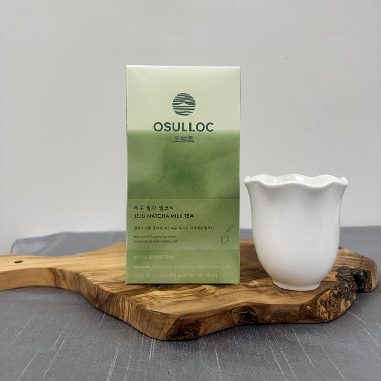 Osulloc Jeju Matcha Milk Tea 10 Sticks 10 pack