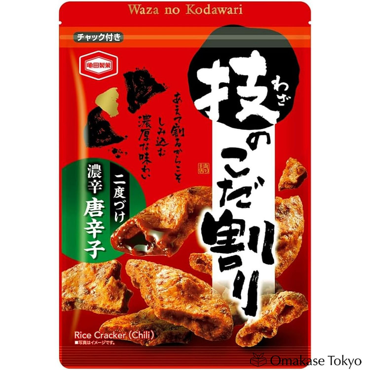龟田辣椒饼干 110g（3包）