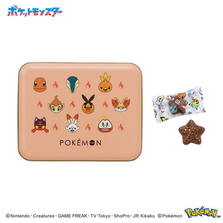 松风屋 POKEMON 巧克力礼盒 红色 3个