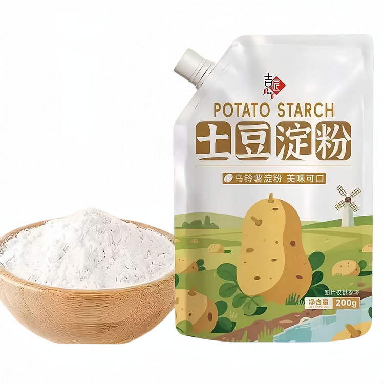 吉匠 土豆淀粉200g*1袋马铃薯淀粉家用锅包肉 200 克