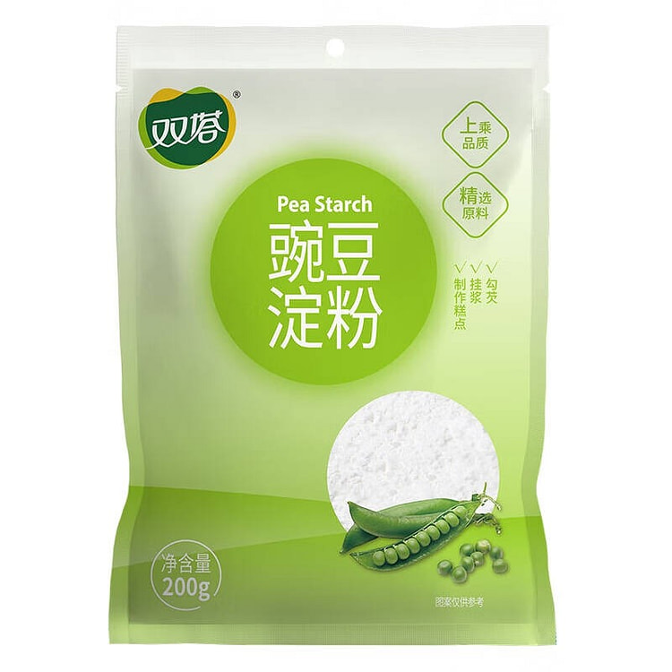 Shuangta Organic Pure Pea Starch 200g*1 bag Deep-f
