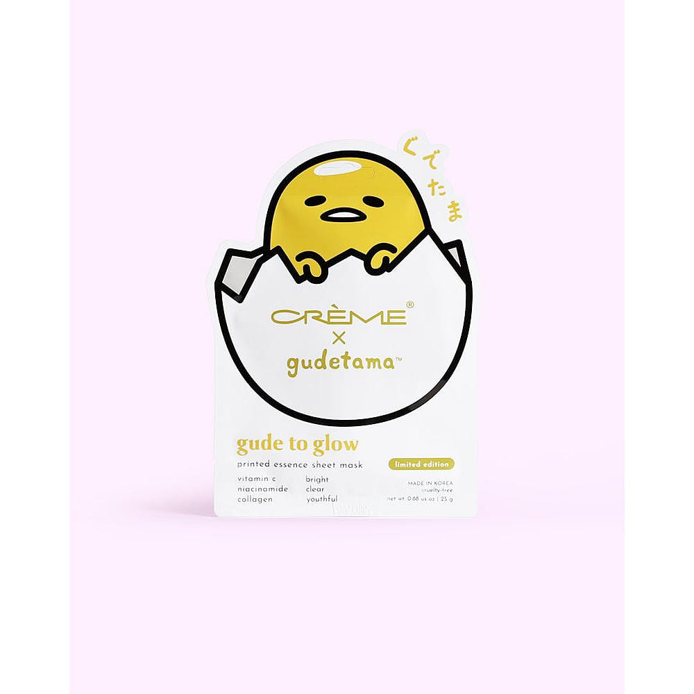 THE CREME SHOP Gudetama Cude To Glow Printed Essence Sheet Mask 1 each