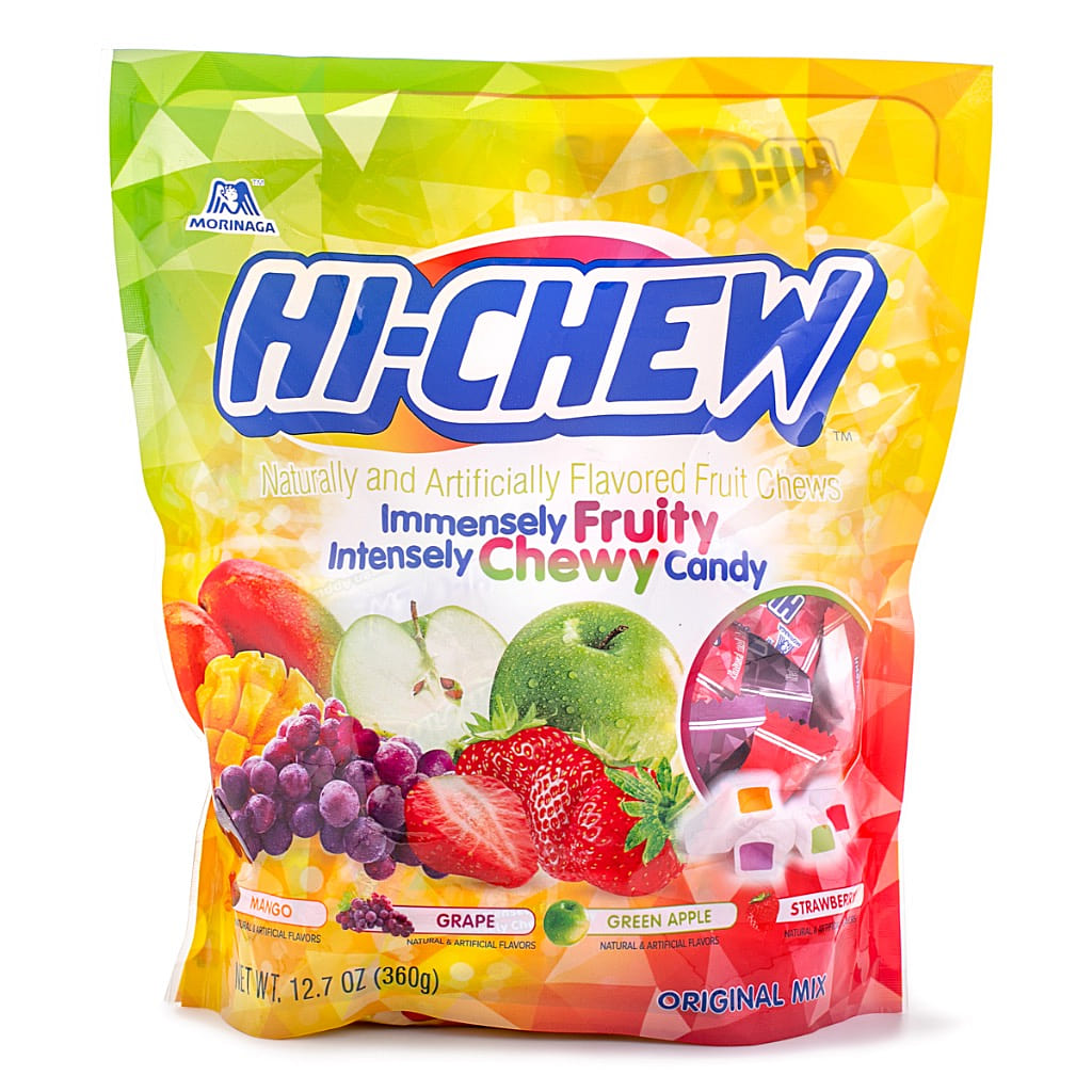 Morinaga Hi-Chew Gummy Candy, Mixed Fruit Flavor Family Pack 360 g