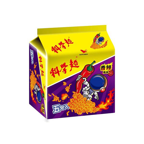 Taiwan Uni-President Science Noodles Spicy Flavor 200 g