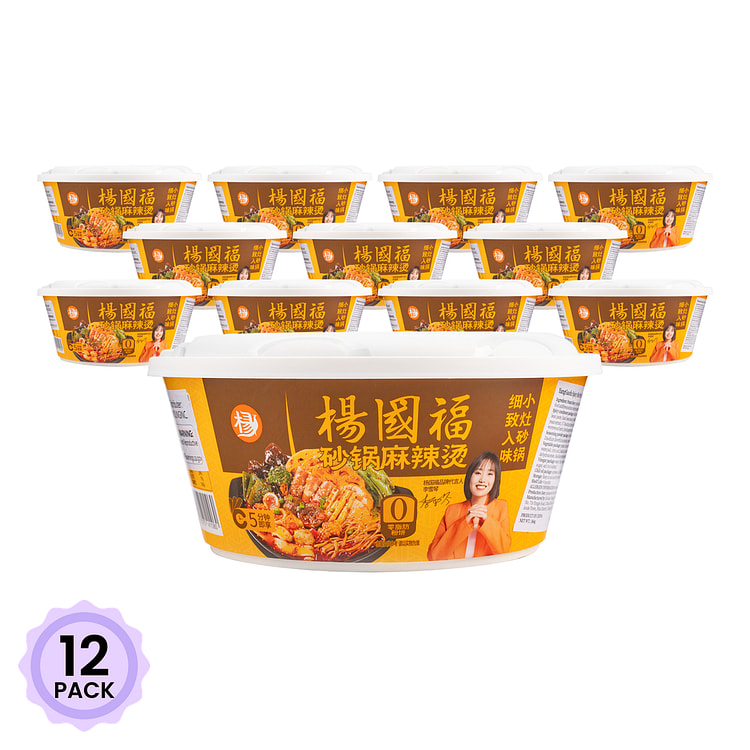 杨国福砂锅麻辣烫 366 克*12 包