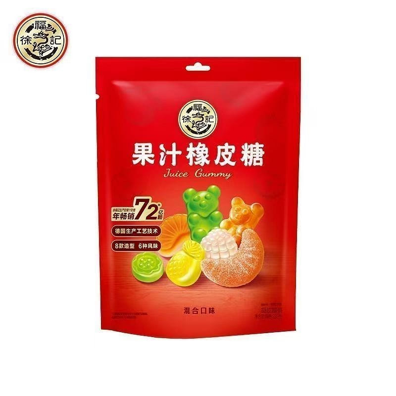 Xu Fu Ji Mixed Flavor Juice Gummies 230g 230 g