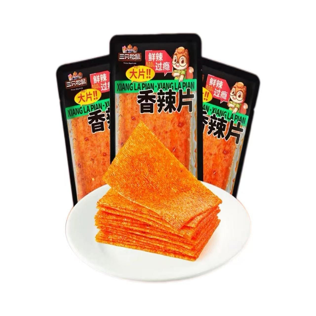 Three Squirrels Spicy Strips 360g 360 g
