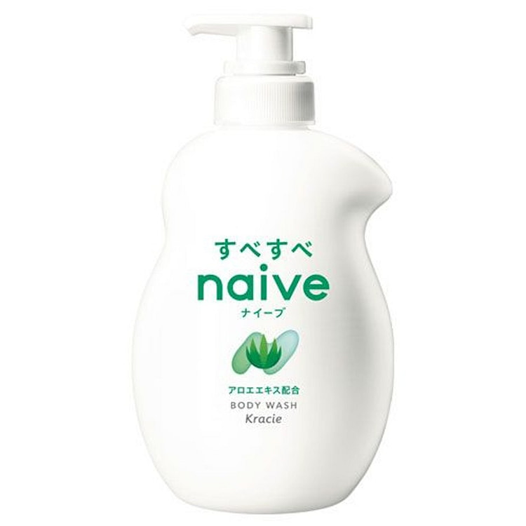Kracie Naive Body Soap Aloe 530 ml