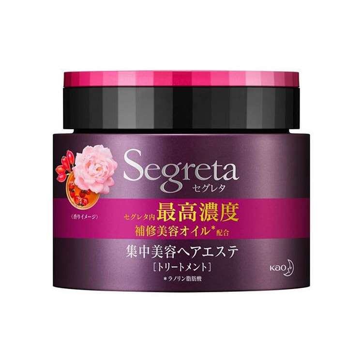 KAO 玫瑰精华高浓度修复发膜 180g