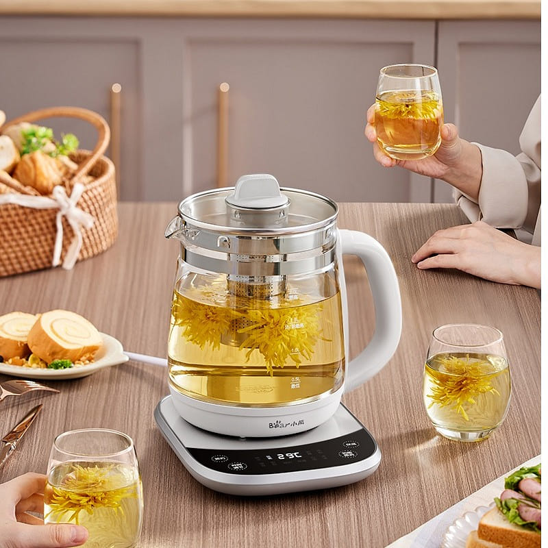 BEAR 2.0L Multi-Function Glass Kettle 1 each