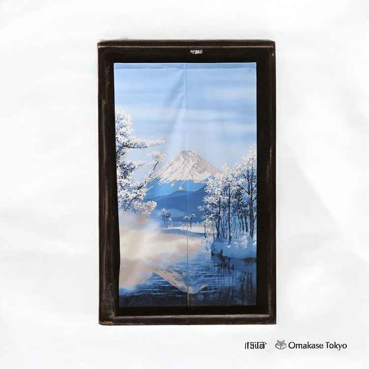 Winter Fuji Noren-Japanese Style Divider 360 g