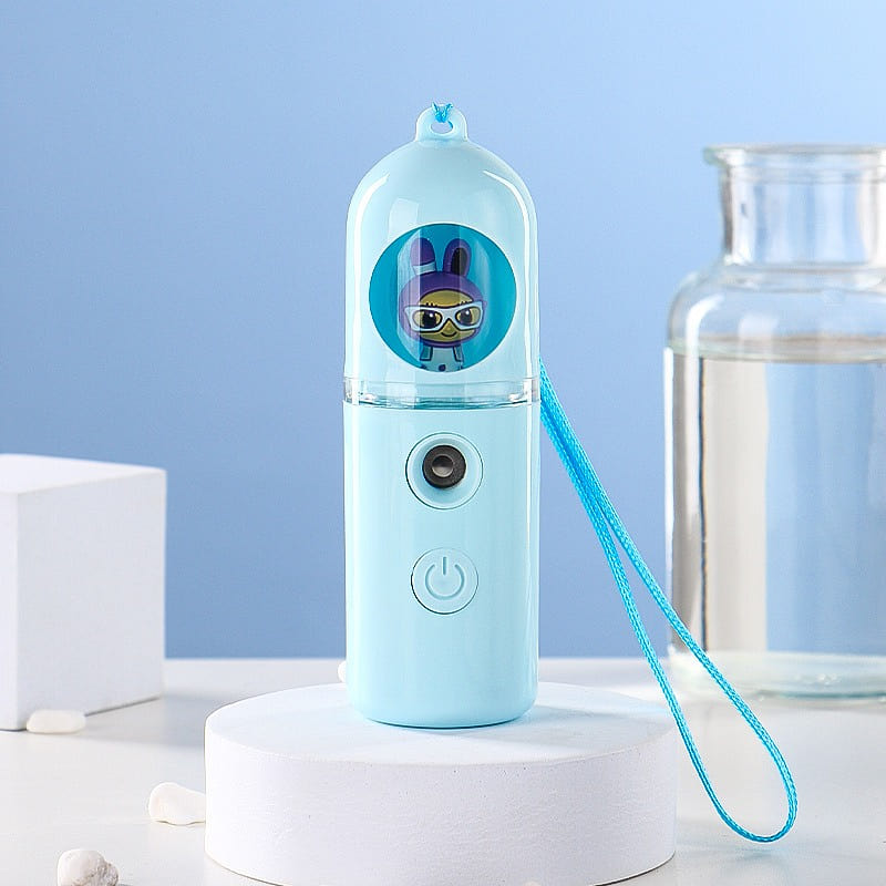 USB Nano Spray Water Refill Meter Blue 1 each