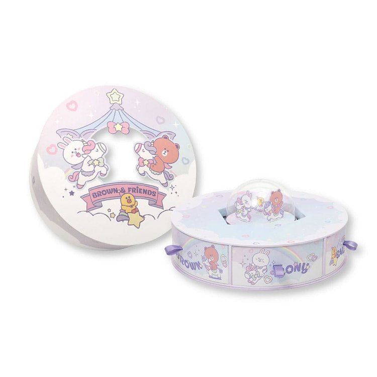 Kee Wah Mooncake Giftbox Line Friends Custard 6s 1 each