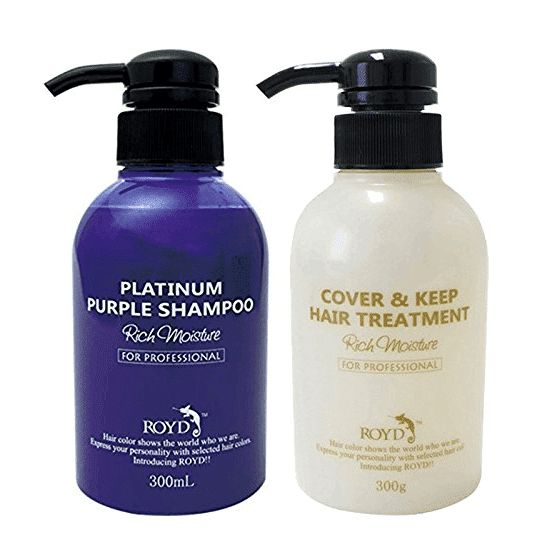 ROYD Keep Color Set Shampoo & Conditioner 300ml #Purple/ 2 bottle