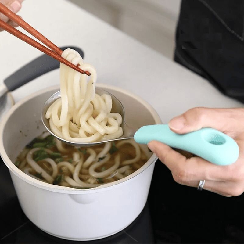 Newvia 304不鏽鋼迷你湯勺(象牙色) 1 盒