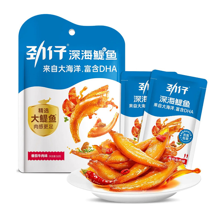 劲仔小鱼干番茄牛肉58g*1包 1 包