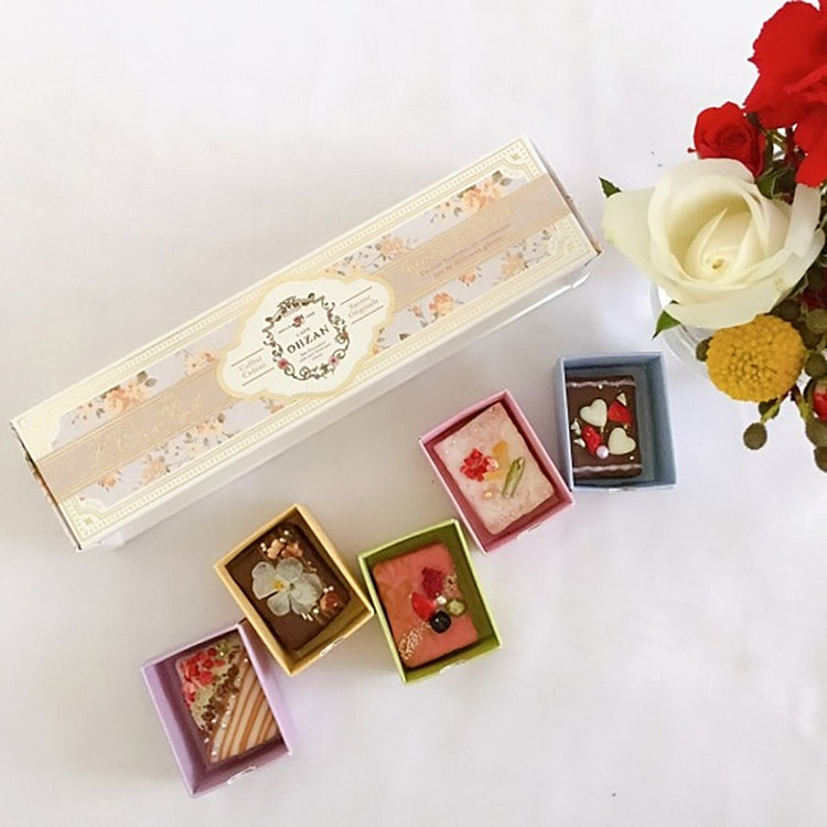 CAFE OHZAN 情人节巧克力什锦礼盒5枚入
