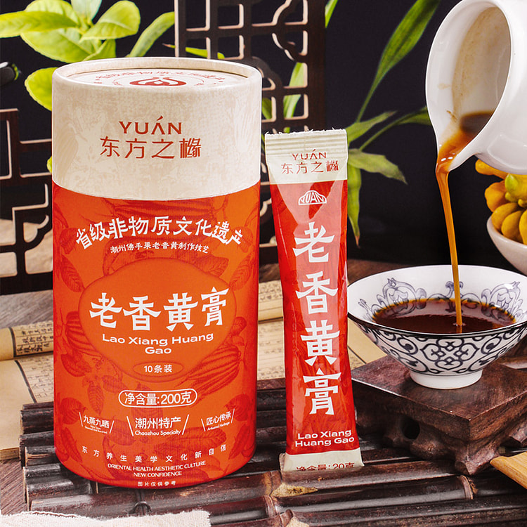 展翠 潮州三宝陈年老香橼膏即食 200g*1桶