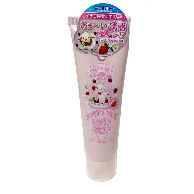 GOAT'S MILK Goat Milk Hand Cream Strawberry Scent 50 g