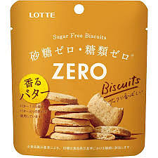 LOTTE ZERO 无砂糖黄油曲奇饼干 26g