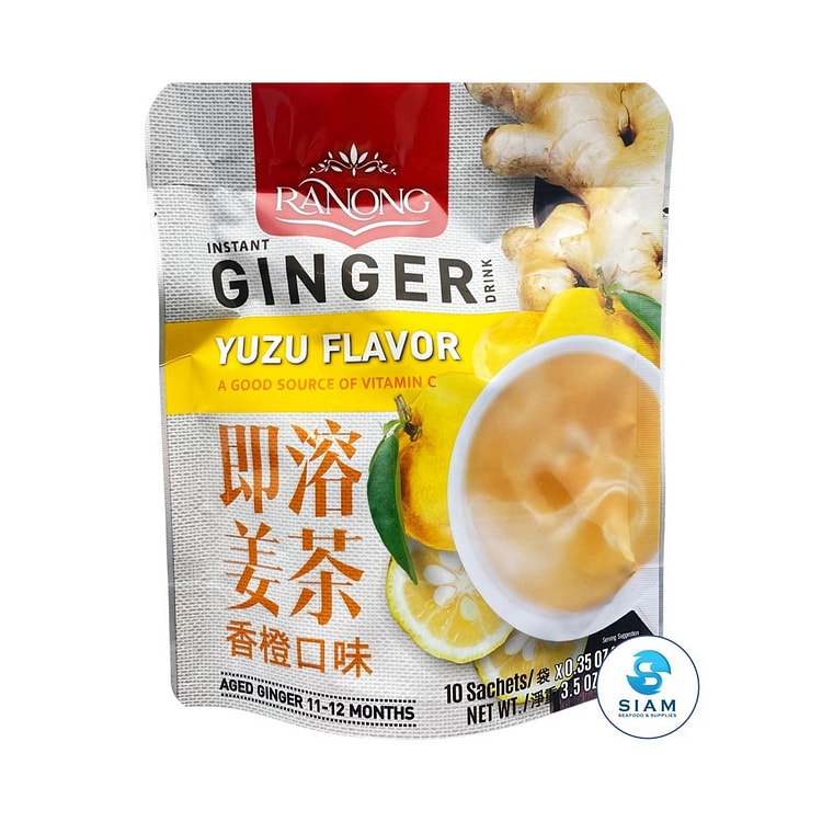 拉廊即溶姜汁饮料，柚子味