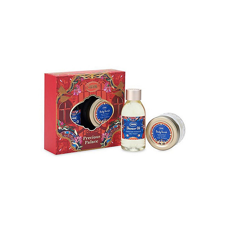 sabon Christmas limited edition Lily bath set
