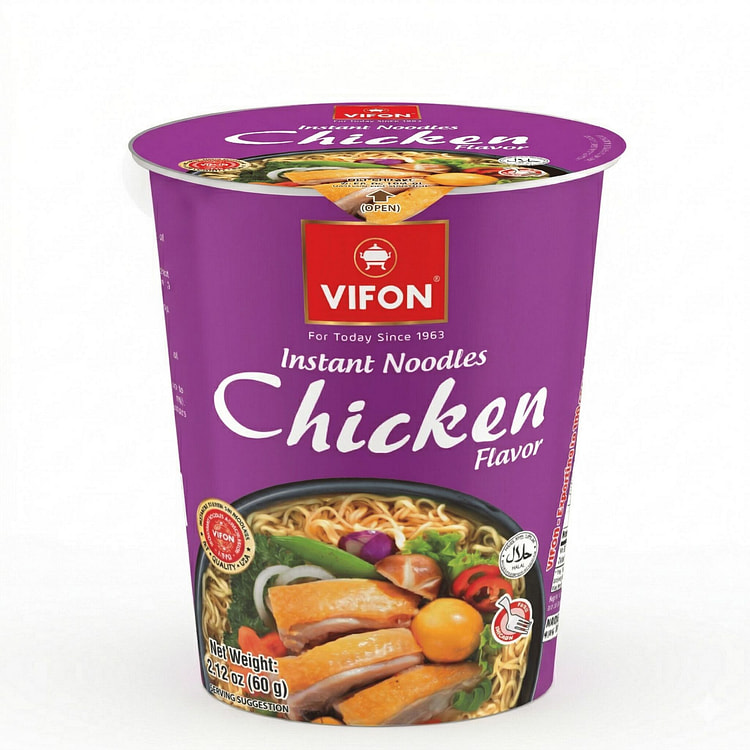 VIFON 鸡肉面杯 1 箱