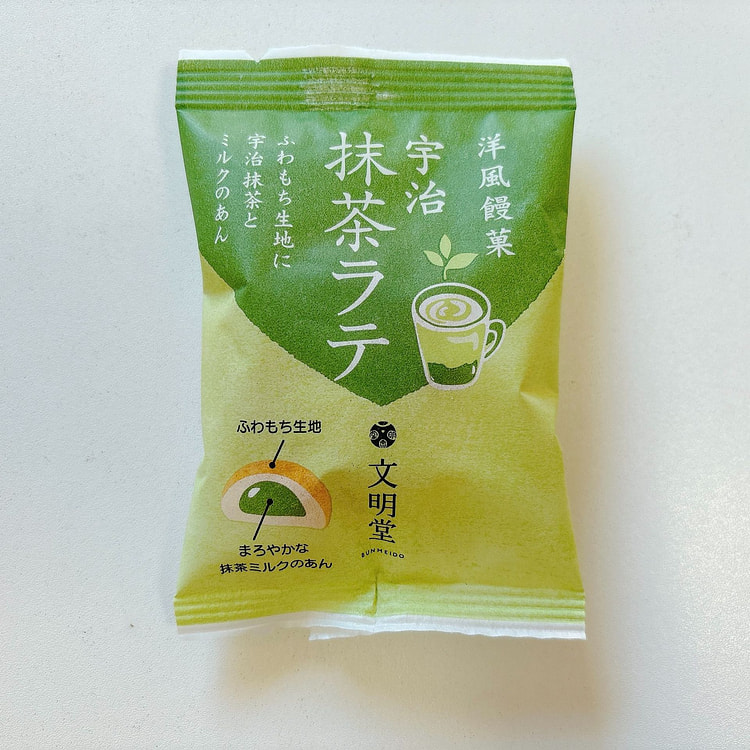 百年老铺文明堂 抹茶夹心洋风馒头 1枚入 (min 2)