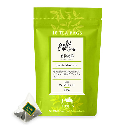 绿碧茶园 茉莉花绿茶包 10包