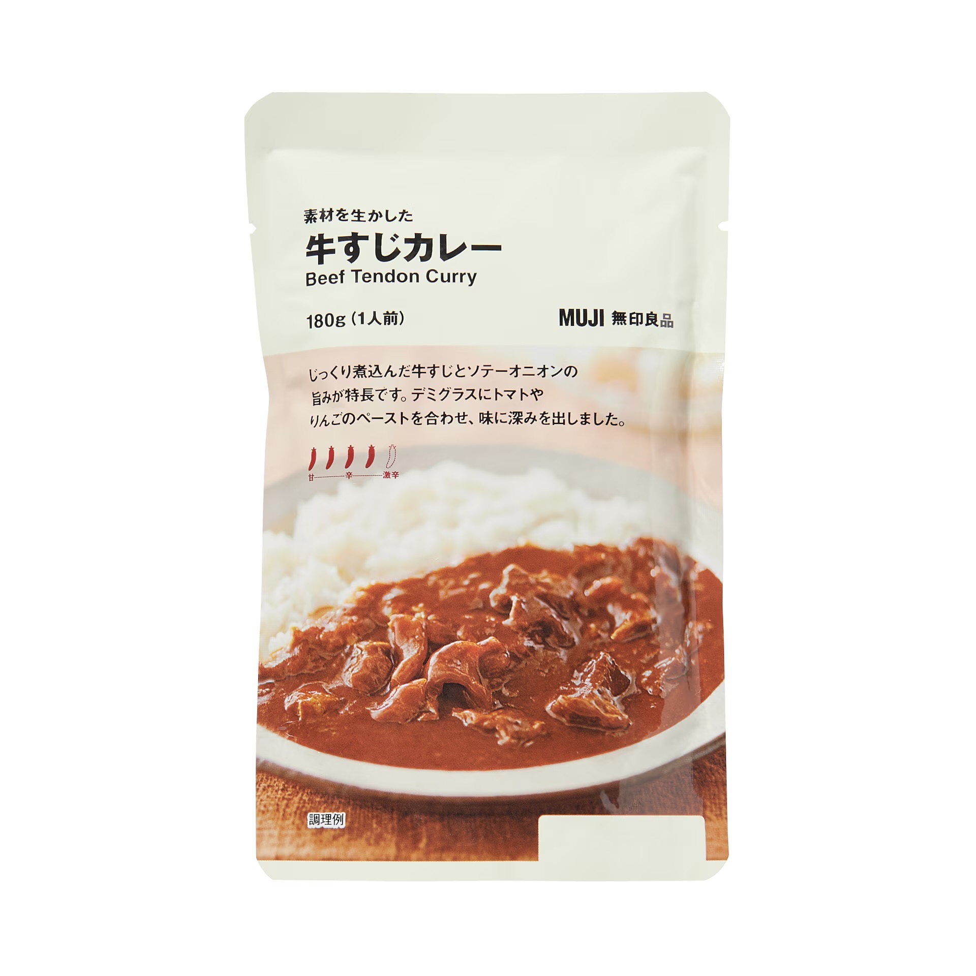 無印良品牛筋咖喱醬 180克 1 份