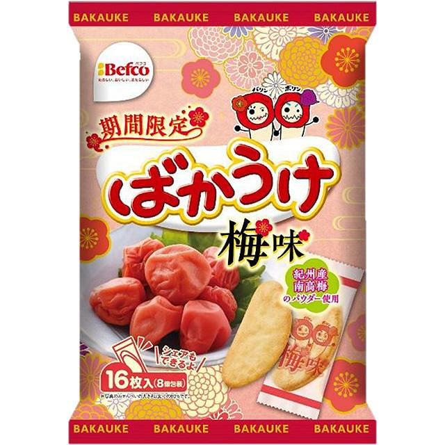 栗山米菓 梅子味米饼 16枚 1 份