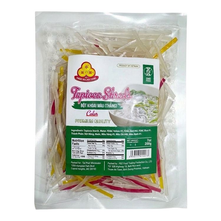 彩色木薯丝 200 克