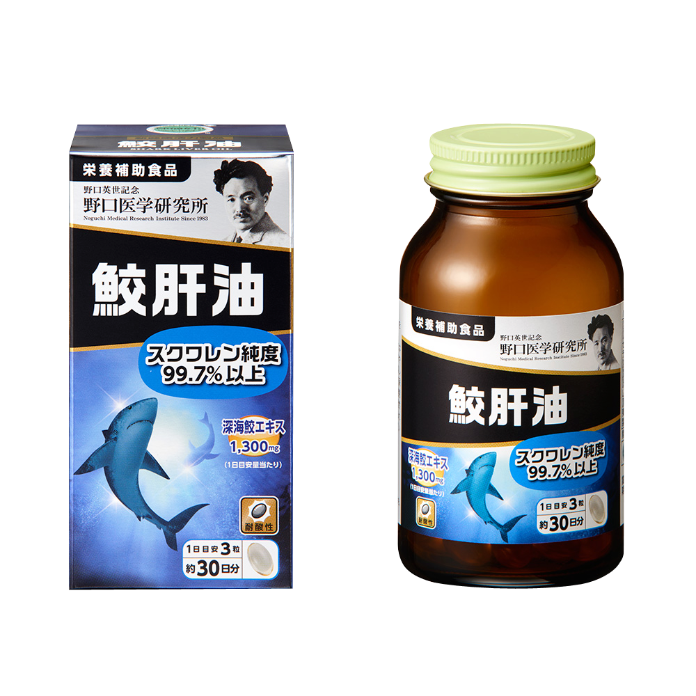 NOGUCHI Shark liver oil Supplement 57.96g(644mg×90粒) Weee!