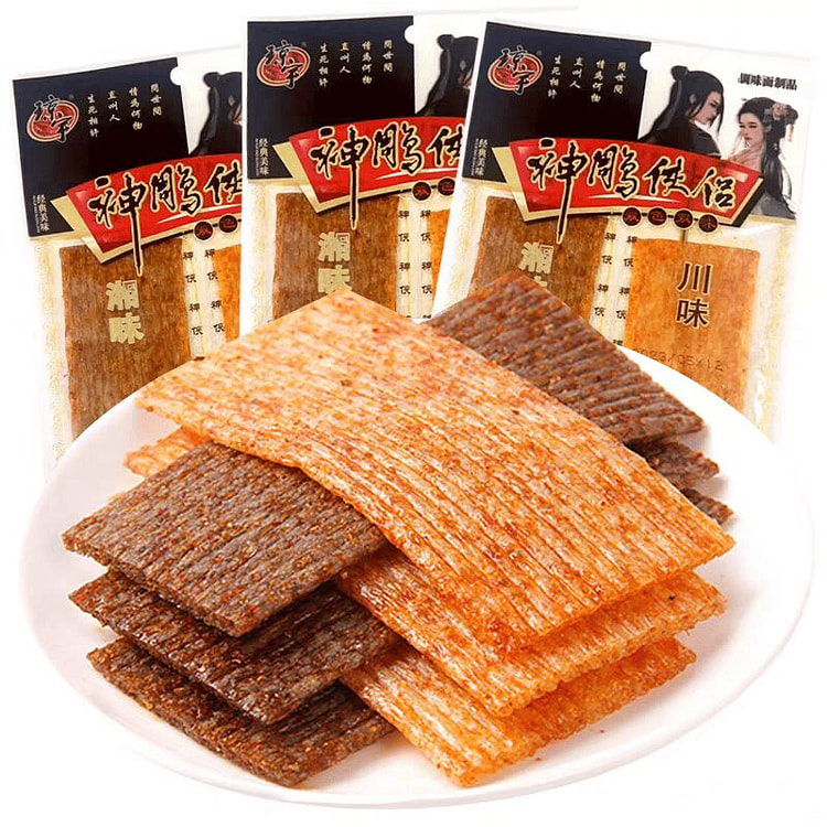 神雕侠侣麻辣条面筋大辣片18g*1 18 克 (min 2)