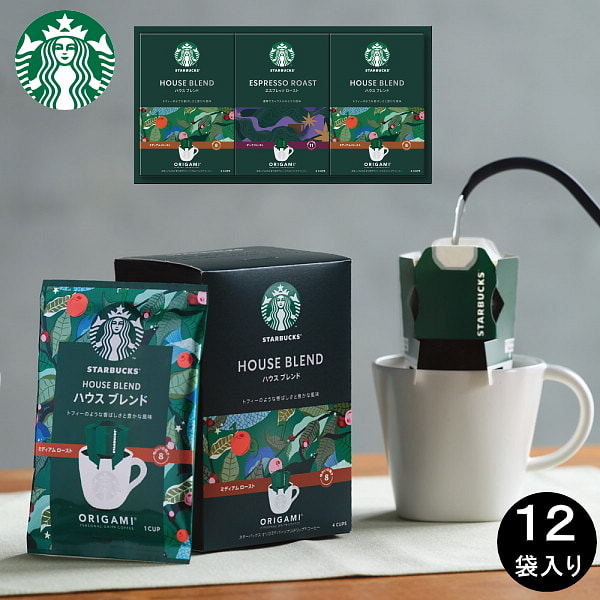 Starbucks 礼物 礼盒 滴漏咖啡 12件