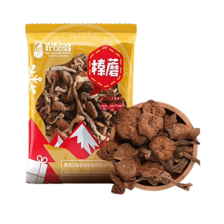 农品多 东北大兴安岭野生榛蘑干净无根1袋