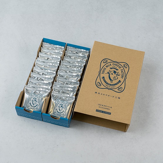 TOKYO CHEESE FACTORY Salt&Camembert Cookie 20 pcs 1 box