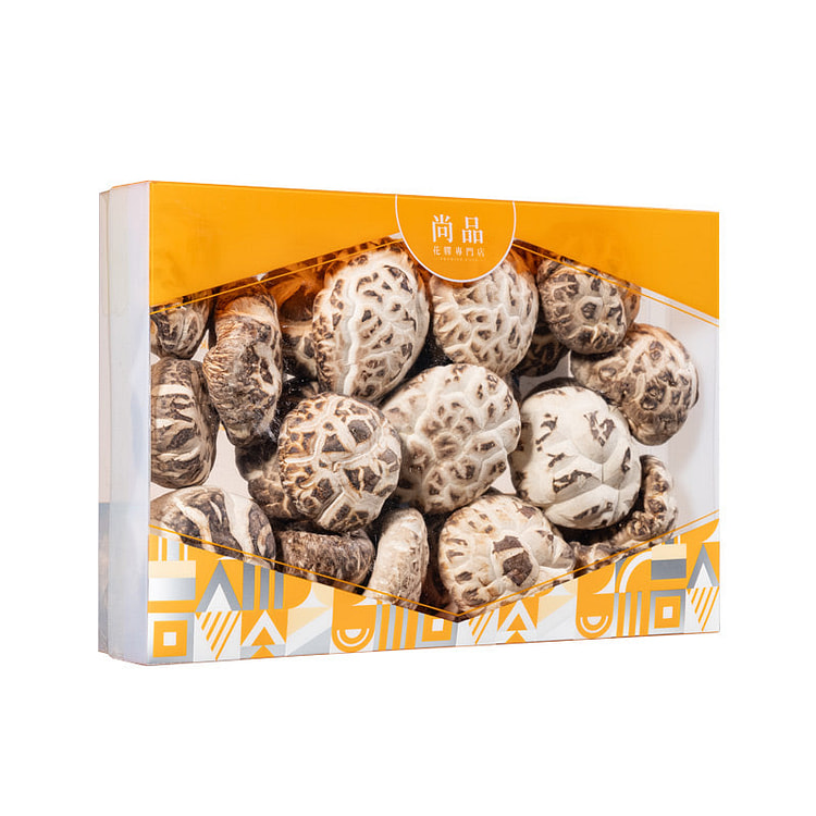 香港尚品 原木白花菇（無脚）225g 225 克