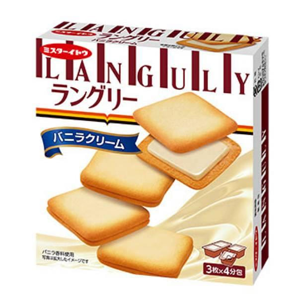 Mr. Ito Vanilla Butter Sandwich Cookies 12pcs 1 each