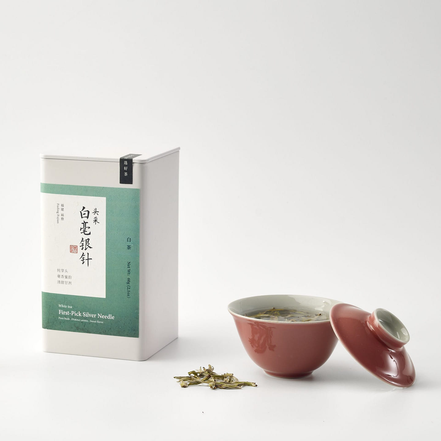 First-Pick Silver Needle – White Tea – Tea Leaf 60 g