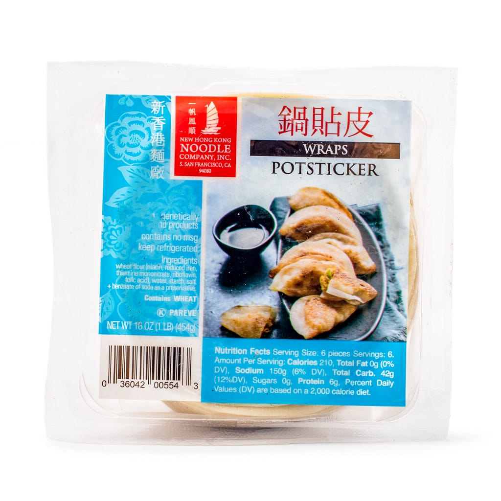 New Hong Kong Noodle Pot Sticker Wraps 16 oz