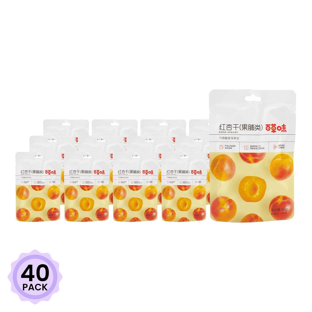 Be & Cheery Dried Red Apricot 50 g*40 pack
