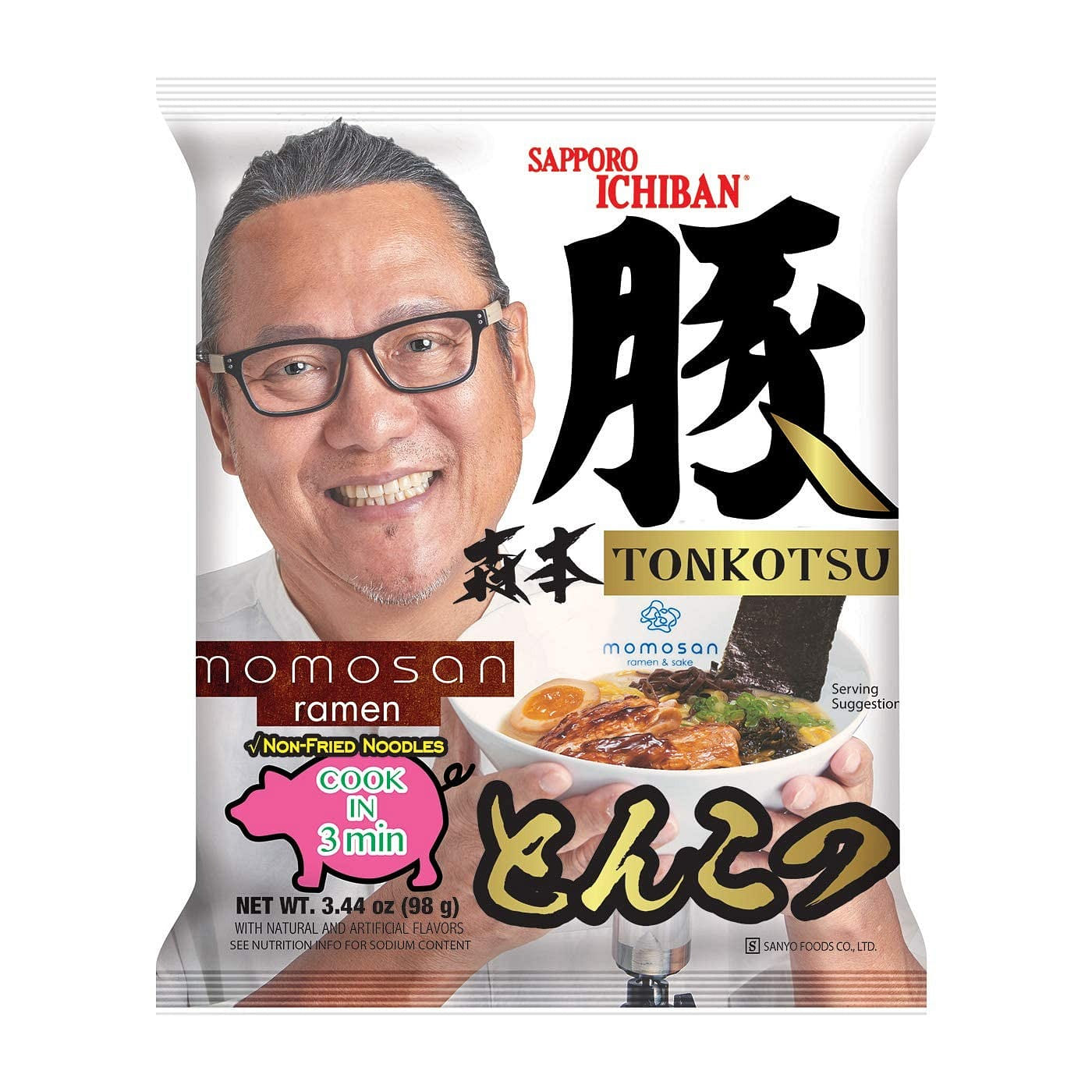 BLOWOUT PRICE!!! Momosan Ramen (Tonkatsu) 30pk 1 each