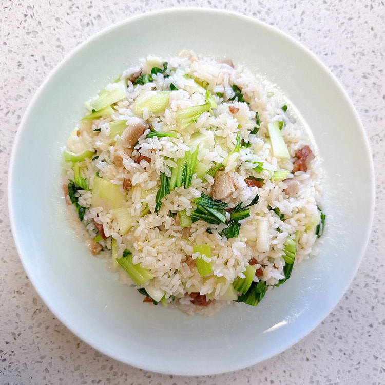 Fried Rice with Salted Pork & Bok Choy 300g 1 box