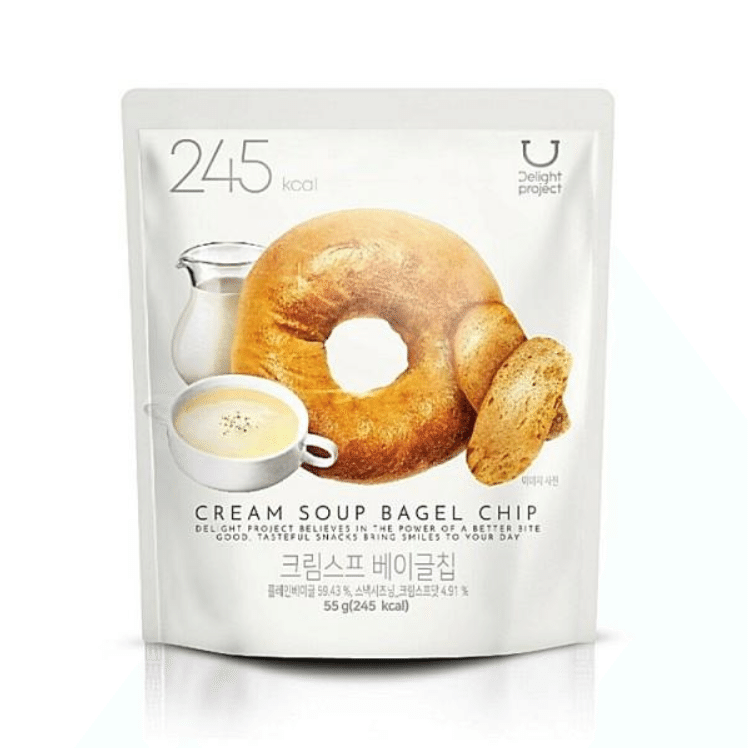 Delight Project Cream Soup Bagel Chip 55 グラム